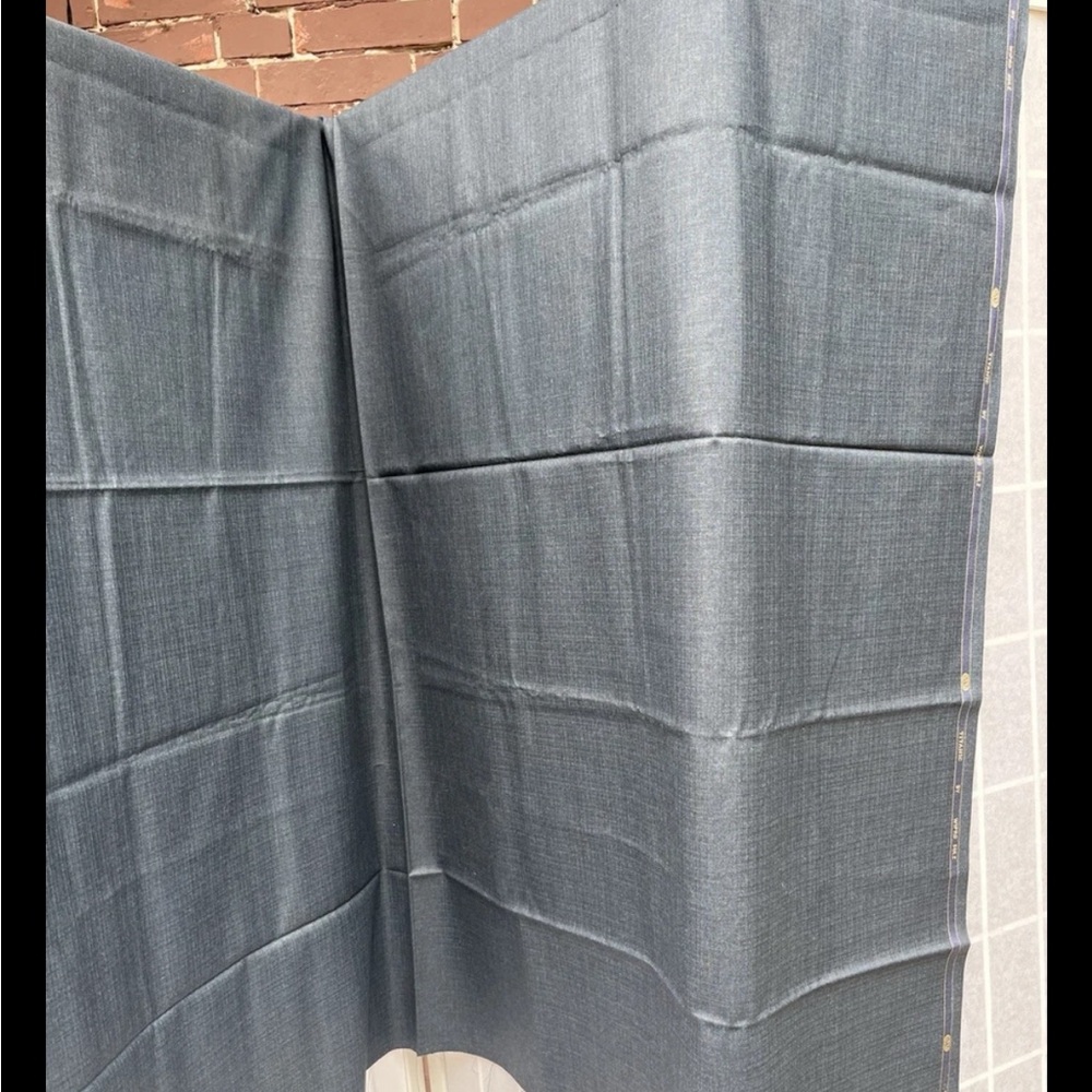 Titanic Fabric By Wipro Sulz Grey Blue Undertone Material 57” Long 43” Wide”